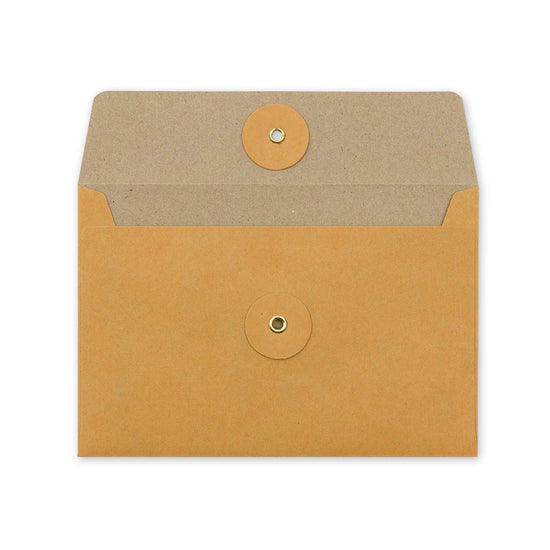 enveloppes-kraft-horizontales-avec-ficelle-taille-m-orange vue 2