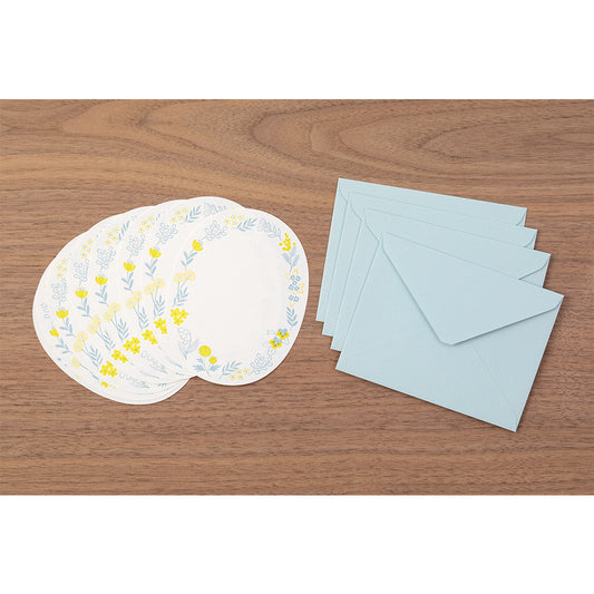 letterpress-couronne-de-fleurs vue 2