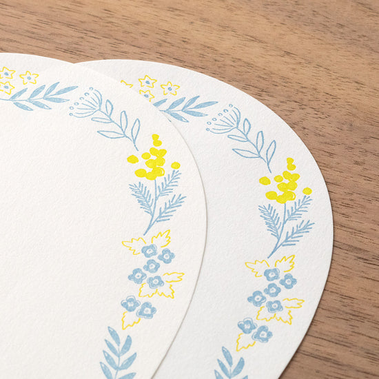letterpress-couronne-de-fleurs vue 3