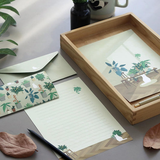 Coffret de papier à lettre Iconic ✉️ – Set de 6 pièces
