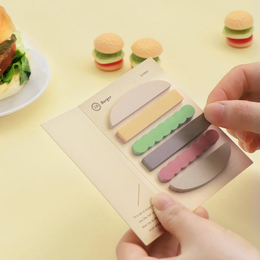 bloc-de-notes-adhesives-burger vue 1