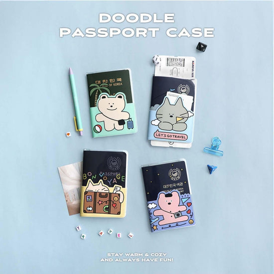 etui-passeport-doodle-night-iconic vue 8