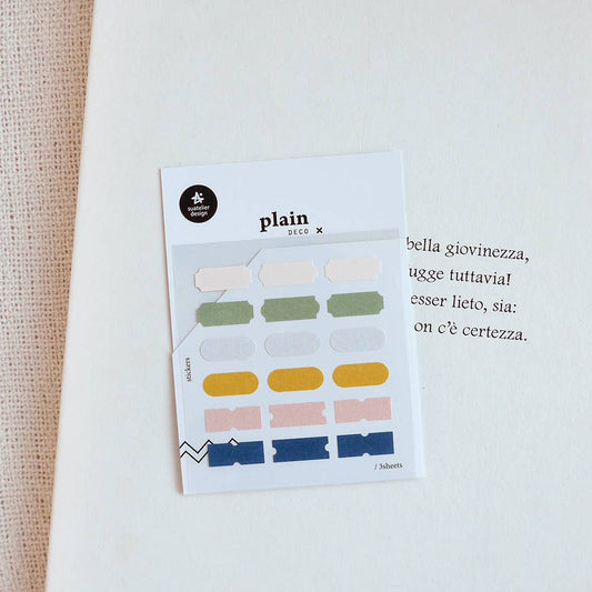 Stickers Plain 58