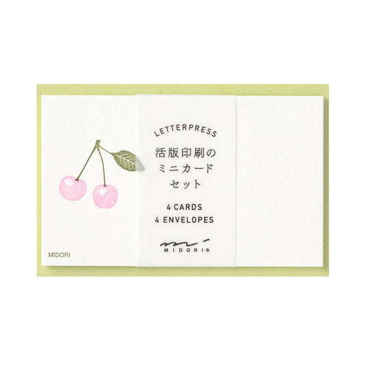Mini Letterpress - Cerise