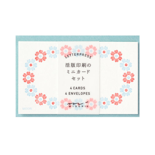 Mini Letterpress - Fleurs