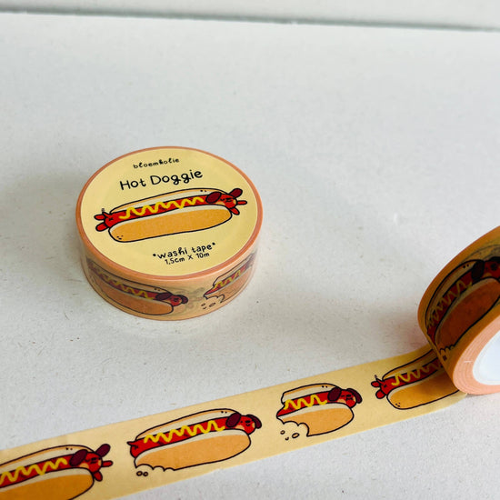 ruban-adhesif-hot-doggie-ruban-adhesif-mignon-de-teckel-hot-dog vue 3