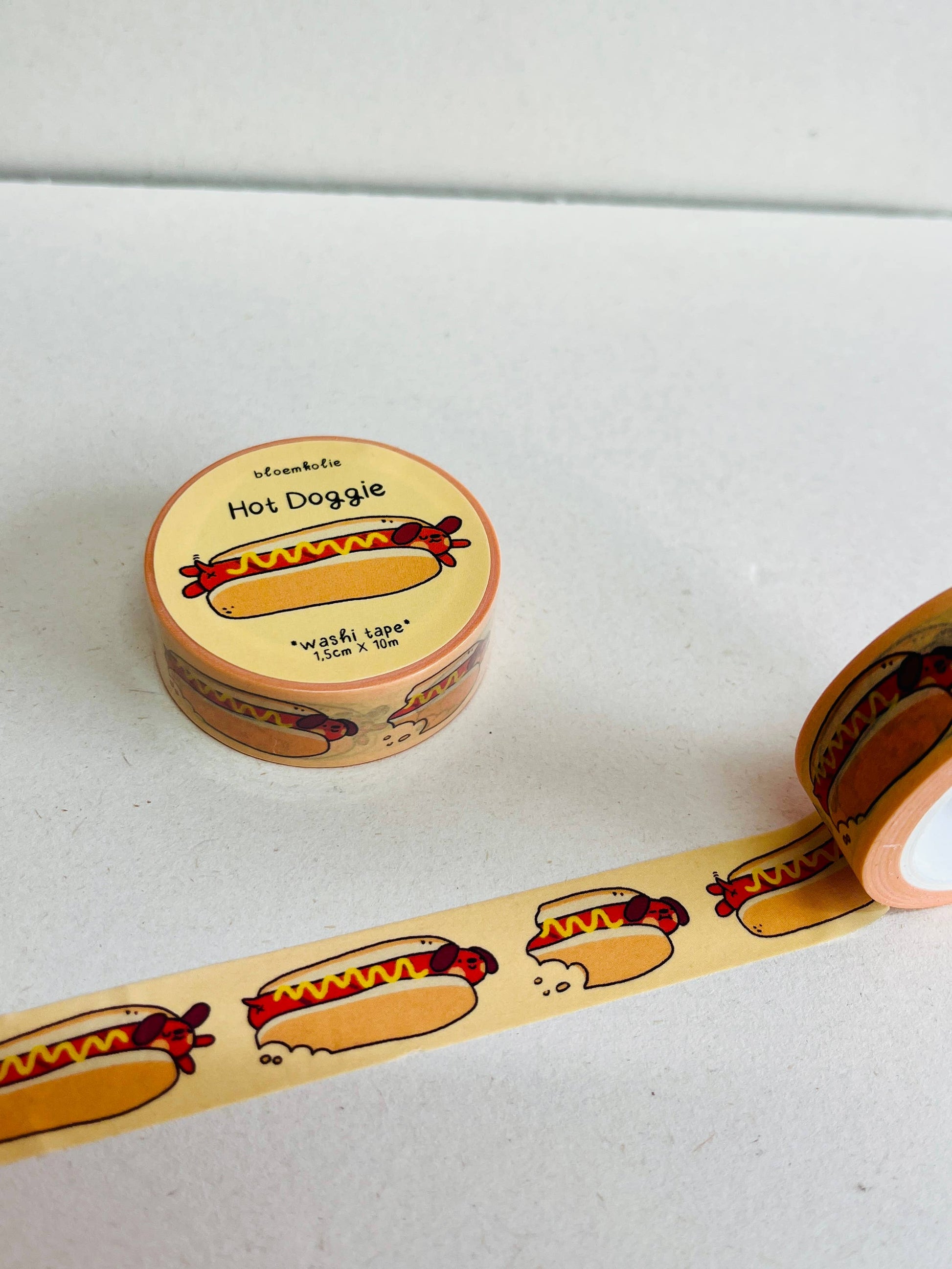 ruban-adhesif-hot-doggie-ruban-adhesif-mignon-de-teckel-hot-dog vue 3