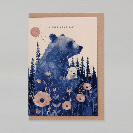 Strong Mama Bear | Carte pour les mamans
