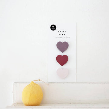 Sticky notes coeur Suatelier design