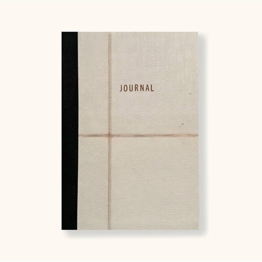 Journal papier vintage en lin - Sukie