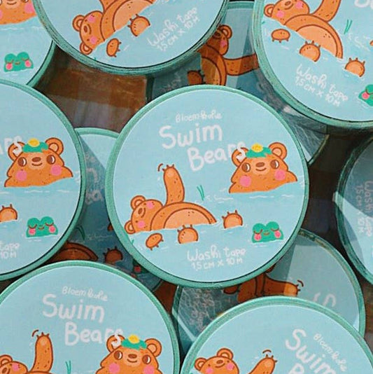 Washi Tape – Les Ours Nageurs