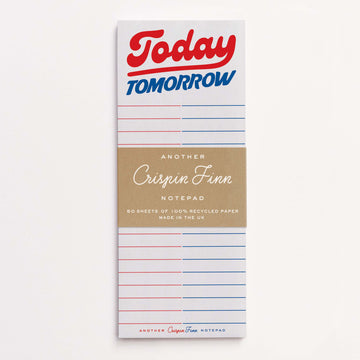 Bloc note today tomorrow Crispin Finn