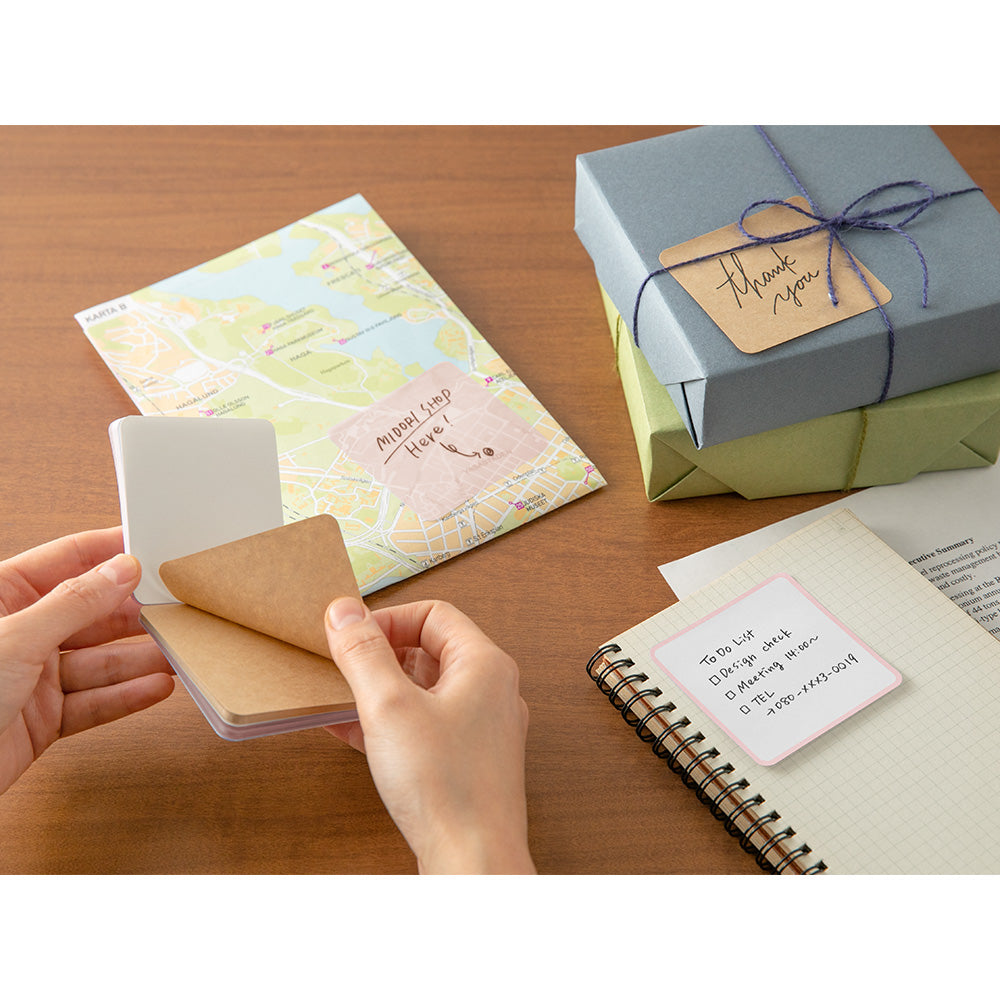 sticky-note-3-papiers-differents-rose-rouge vue 4