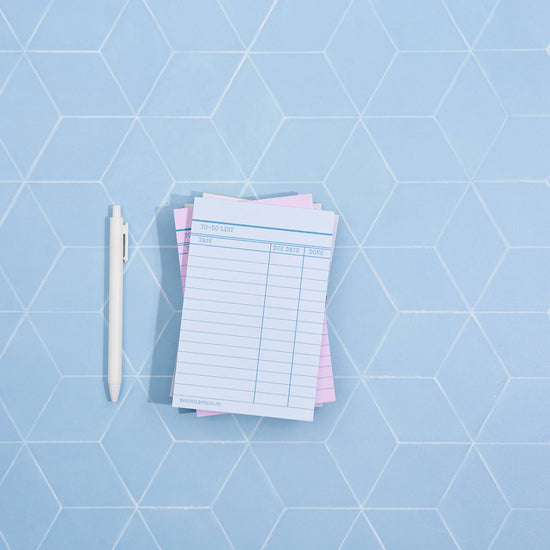 bloc-notes-pour-cartes-de-bibliotheque-rose vue 8
