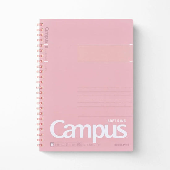 carnet-b5-a-anneaux-souples-campus-soft-ring-kokuyo vue 1
