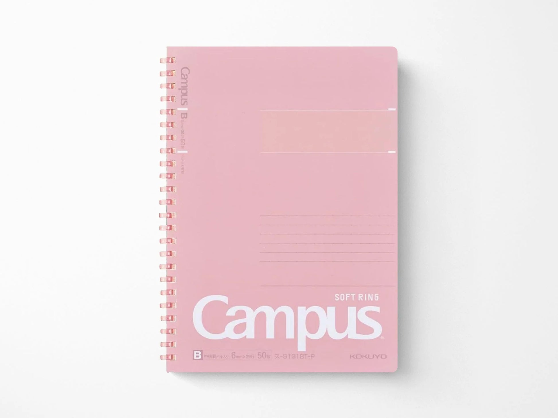 carnet-b5-a-anneaux-souples-campus-soft-ring-kokuyo vue 1