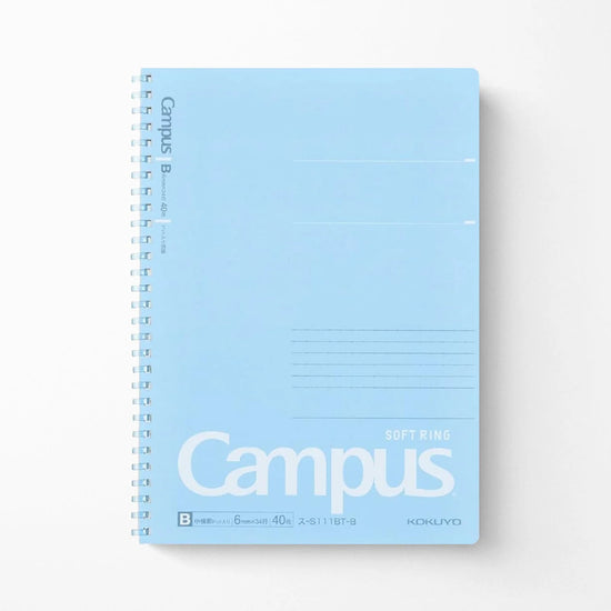 carnet-b5-a-anneaux-souples-campus-soft-ring-kokuyo vue 2