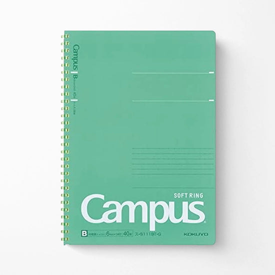 carnet-b5-a-anneaux-souples-campus-soft-ring-kokuyo vue 4