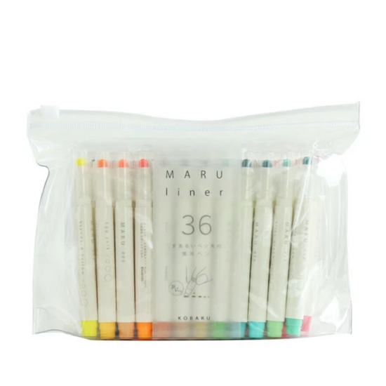 Set de 36 dot liner maru