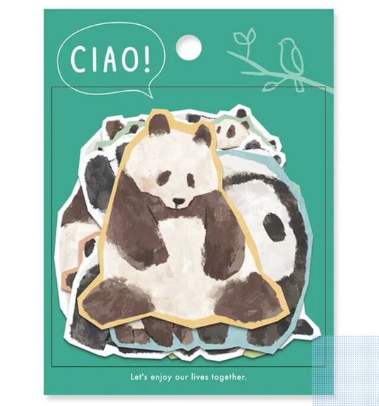 Stickers Animaux – Version Renards, Mésanges, Panda ou Ours