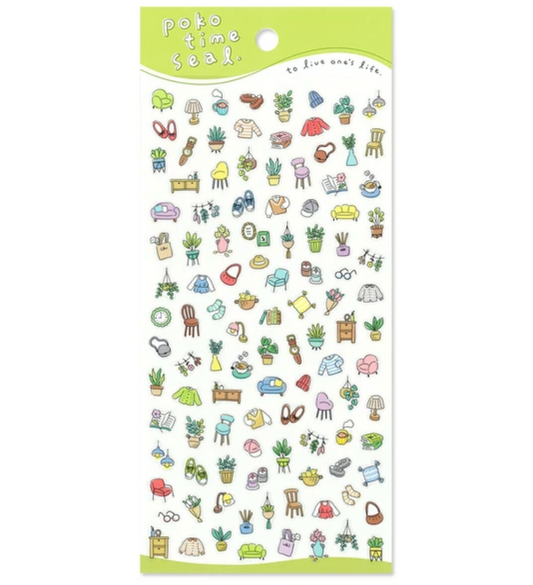 Mind Wave – Mini Stickers – Poko Time Seal - Plusieurs choix possible