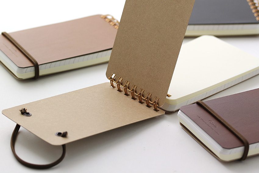 Bloc-notes Grain Paper – Cuir recyclé & papier japonais 4