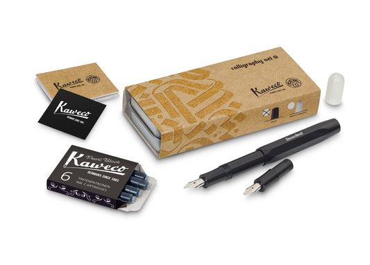 kaweco-calligraphy-set-stylo-plume-2-plumes vue 1