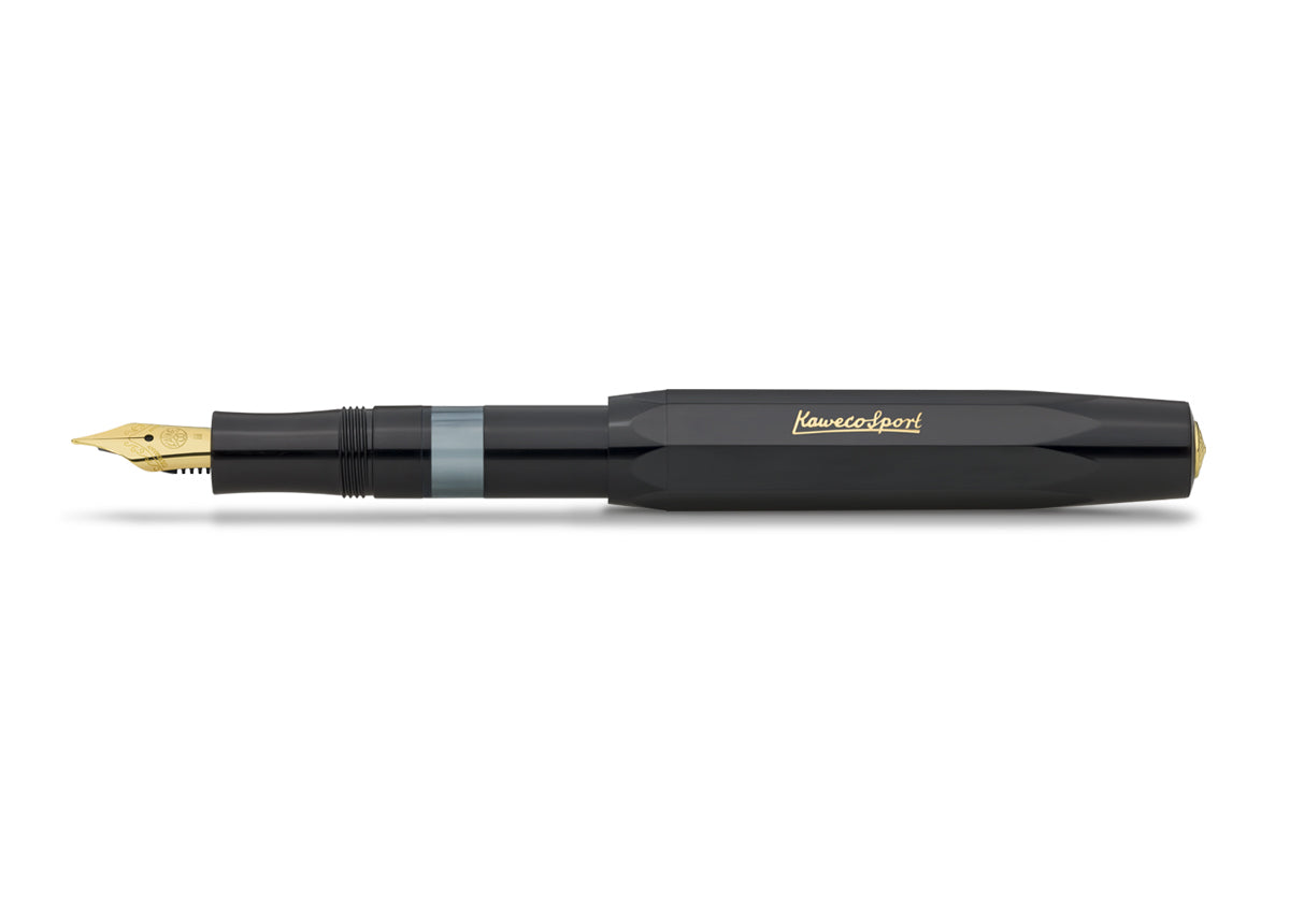 kaweco-piston-sport-classic-stylo-plume-f-ou-m vue 2