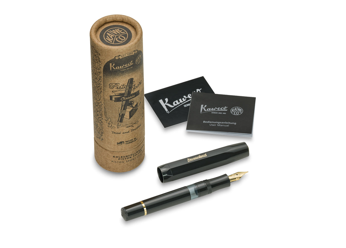 kaweco-piston-sport-classic-stylo-plume-f-ou-m vue 4