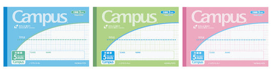 Cahier petits carreaux B6 - Campus