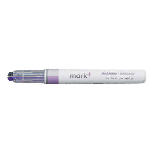surligneur-double-pointe-violet-gris vue 1