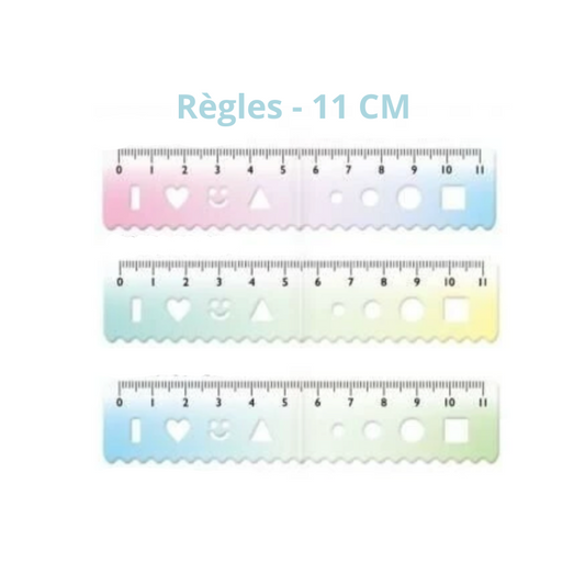 Marque-page magnétique multifonction – Règle, gabarit, clip