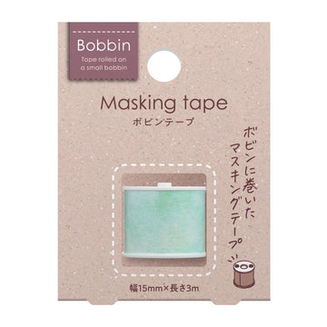 washi-tape-sur-bobine-compacte-15-mm-x-3-m-vert vue 1