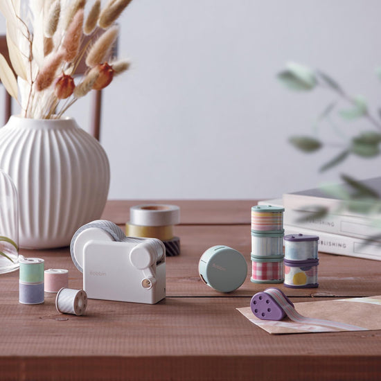 washi-tape-sur-bobine-compacte-15-mm-x-3-m-rose-poudre vue 5