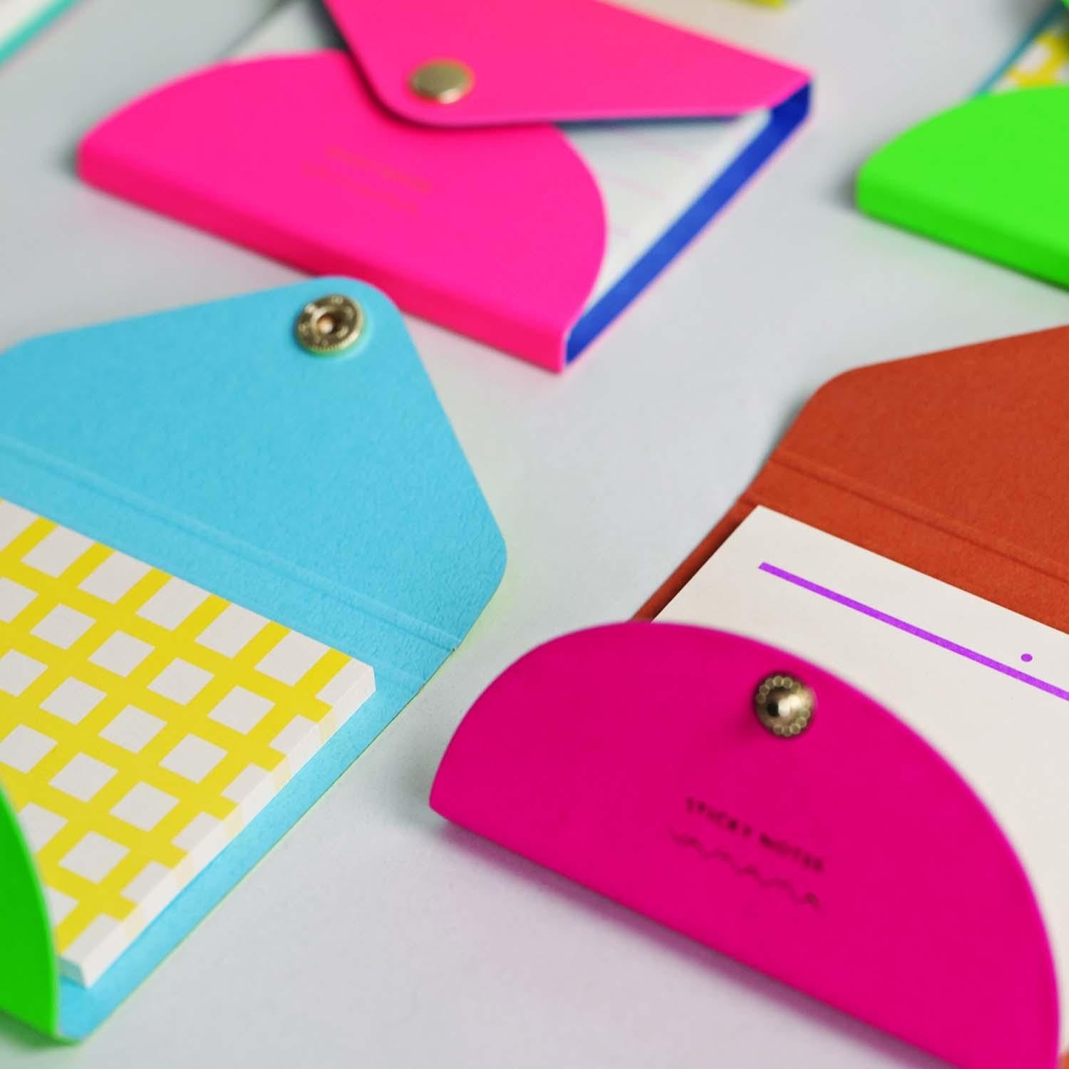 notes-adhesives-japonaises-papier-haut-de-gamme-fluo-jaune vue 5