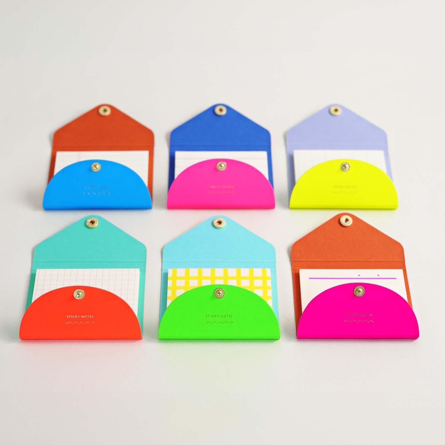 notes-adhesives-japonaises-papier-haut-de-gamme-fluo-jaune vue 6