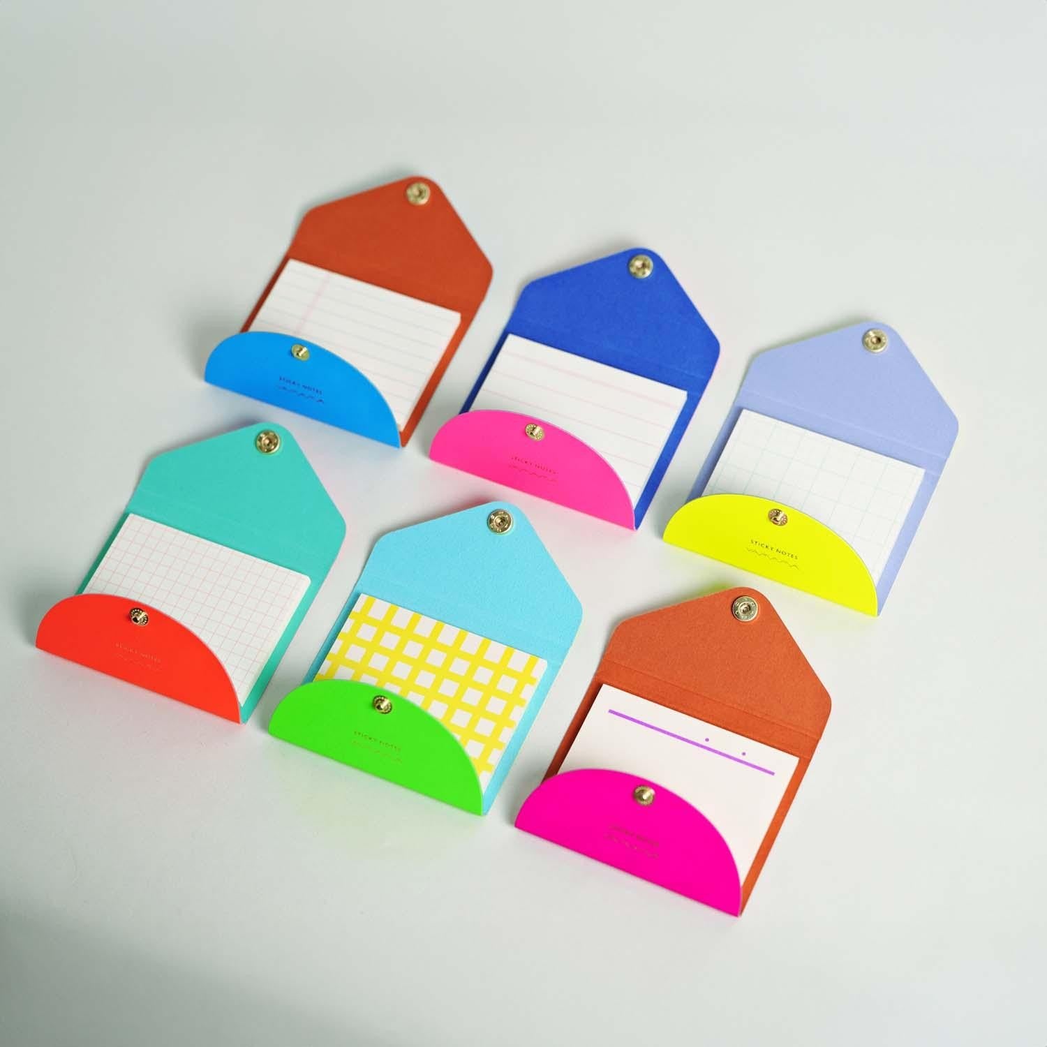 notes-adhesives-japonaises-papier-haut-de-gamme-fluo-jaune vue 8