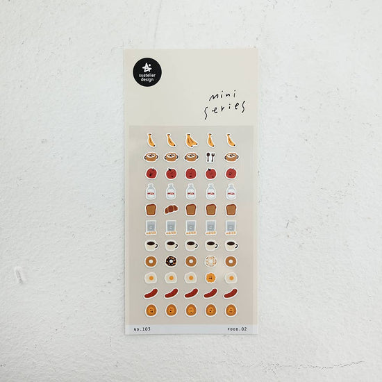 Stickers food suatelier Design
