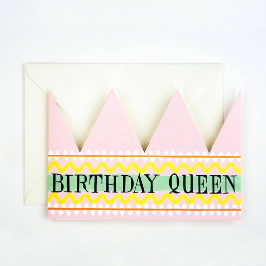 carte d'anniversaire birthday queen couronne hadley