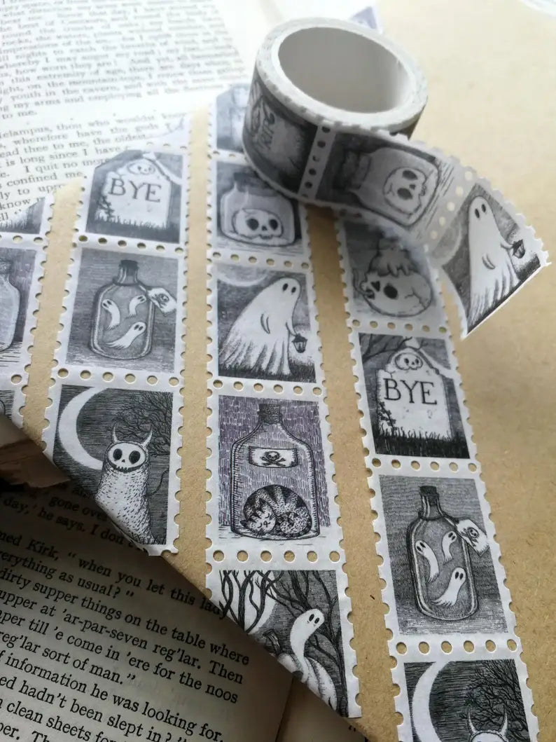 ruban-adhesif-artistique-spooky-stamps vue 2