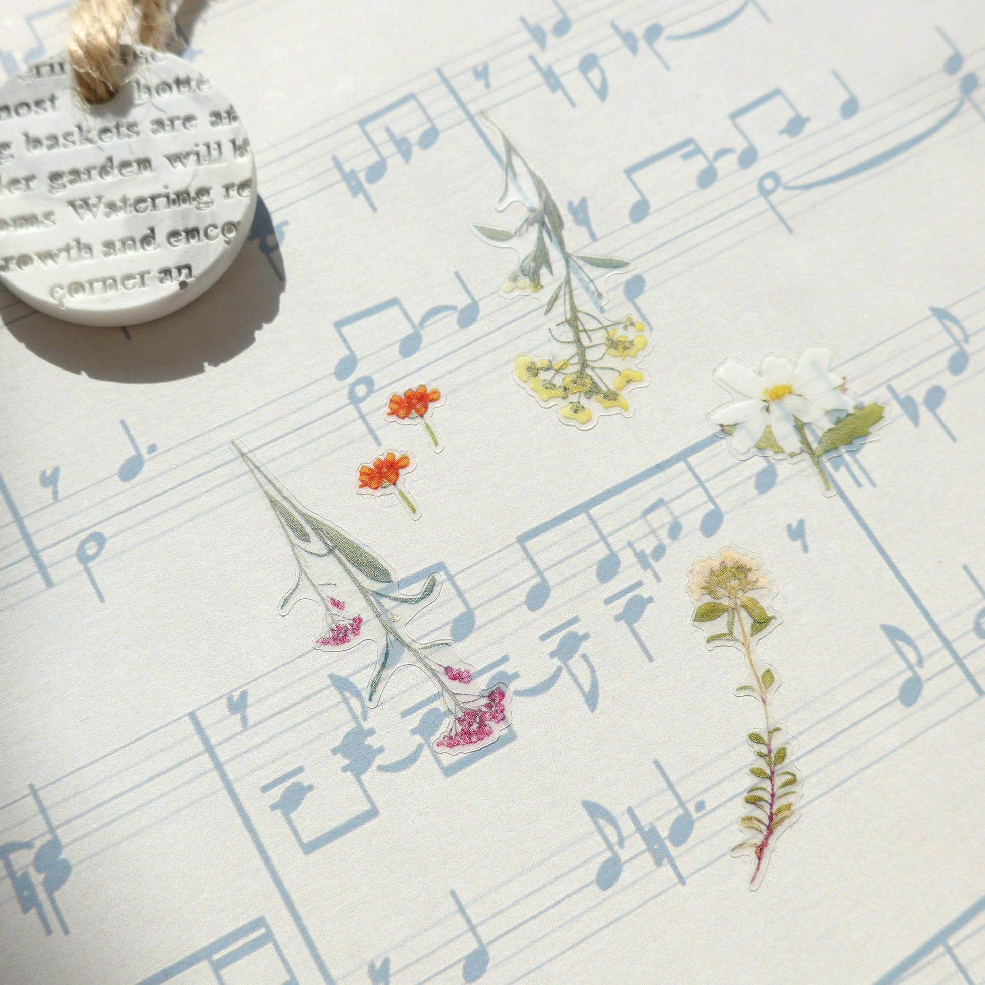 Lettre florale - 1089 - fleurs utilisation exemple