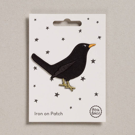 patch-a-repasser-lot-de-6-oiseau-noir vue 1