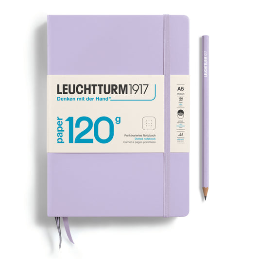 Carnet Edition 120 Couverture Rigide A5 - Coloris et Réglure au choix - Leuchtturm1917