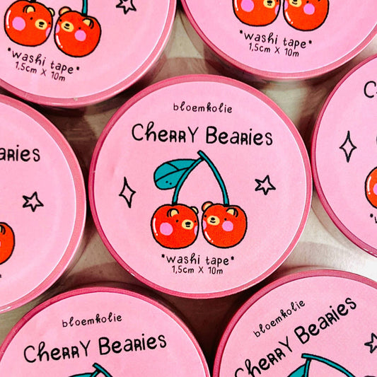 Washi Tape – Cherry Berries ROULEAU