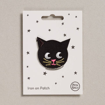 Patch brodé thermocollant – Pour tissu ou cuir - Chat