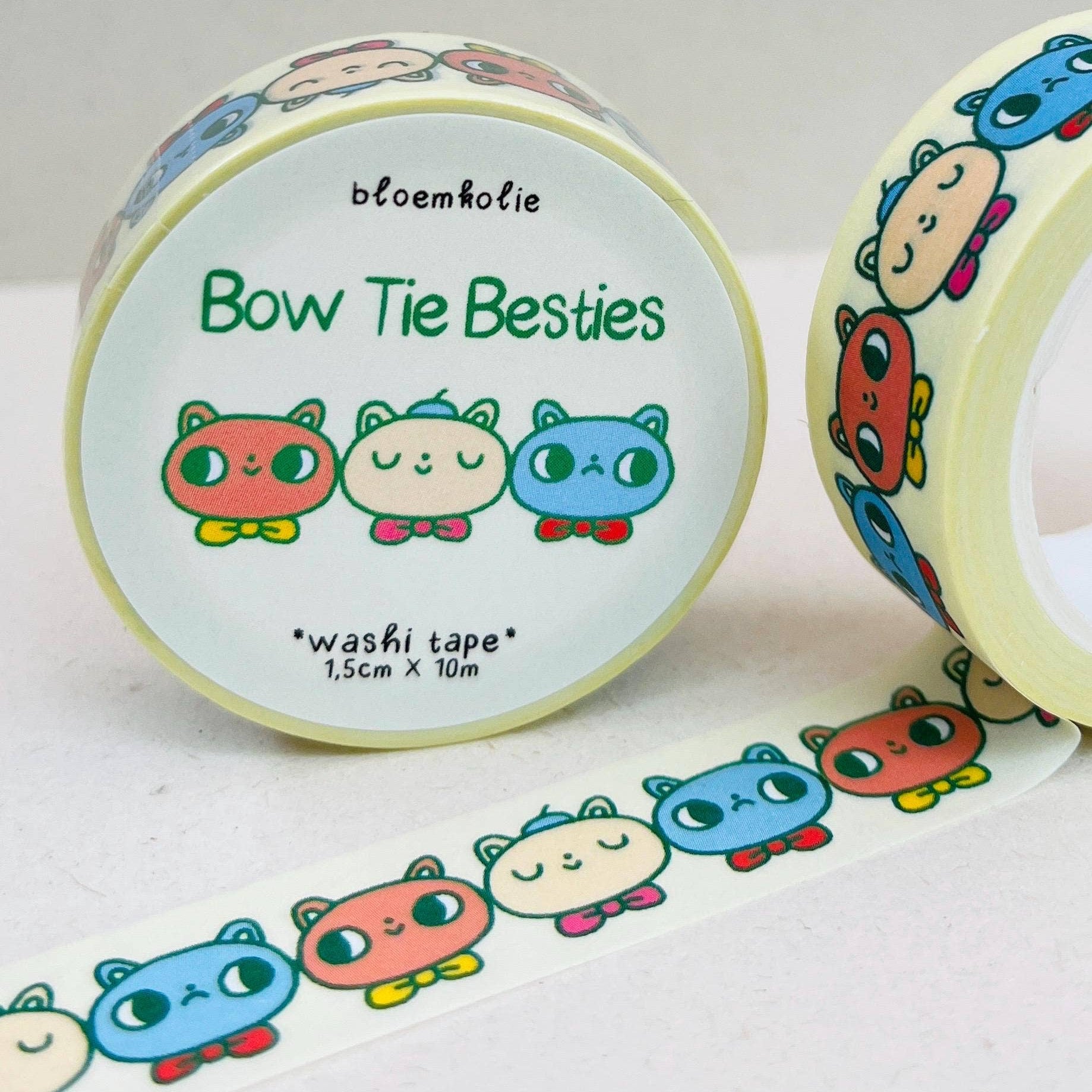 Washi Tape – Petits animaux mystères mignons ruban