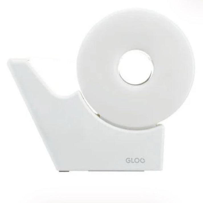 KOKUYO Gloo – Dérouleur de ruban adhésif à ventouse (Blanc) gloo