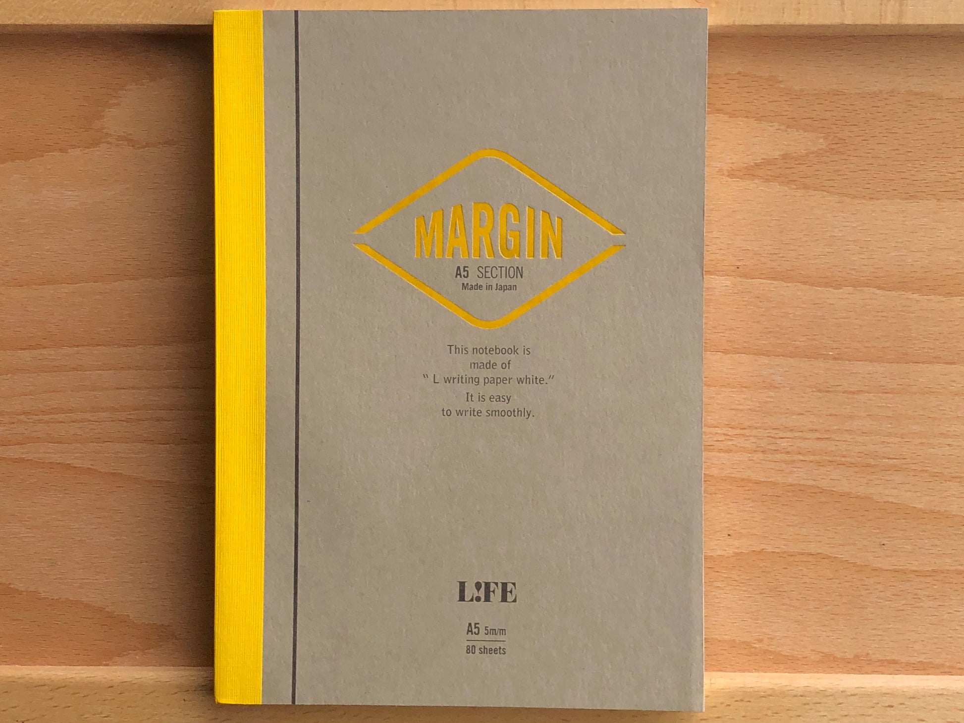 life-margin-notebook-a5-grilles-5-mm vue 2