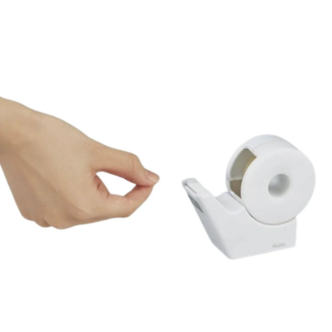 KOKUYO Gloo – Dérouleur de ruban adhésif à ventouse (Blanc) tenue