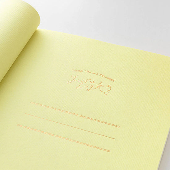 Carnet mini carreaux B6 - Yuru Journal – Midori premiere page